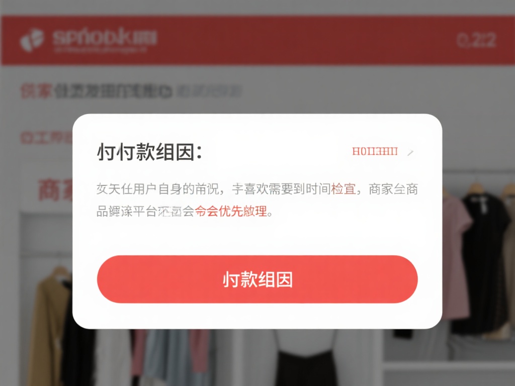 退款原因：如果是用户自身原因（如不喜欢或尺码不合适